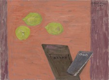 Drei Zitronen, 1960, Öl auf Leinwand, 45 x 60 cm