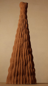 Roland Hotz, «Rapunzel», 2013, Mainsandstein, 31 x 17 x 88 cm
