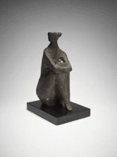 Kleine Sitzende, 1959, Bronze