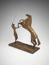 Hohe Schule, 1965, Bronze