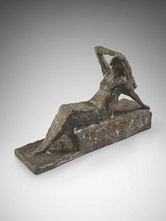 Melanie Rüegg-Leuthold, «Die Sehende»,
1985, Bronze, H: 25 cm