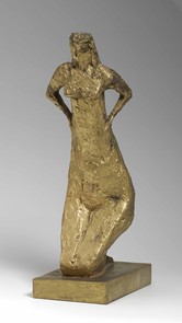 Aufstrebende, 1960, Bronze, 32 x 16 cm