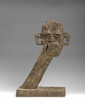 Das Schweigen, 1987/88, Bronze, 45 x 38 x 30 cm