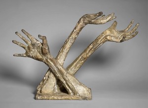 Hunger, 1970-73, Bronze, 54 x 76 x 30 cm