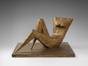 Melanie Rüeg-Leuthold, Liegender Torso, 1978, Bronze