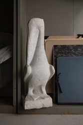 Pelikan von Uli Schoop im Lager der Stiftung Kunstsammlung Albert und Melanie Rüegg, Foto: Johanna Bossart, 2021